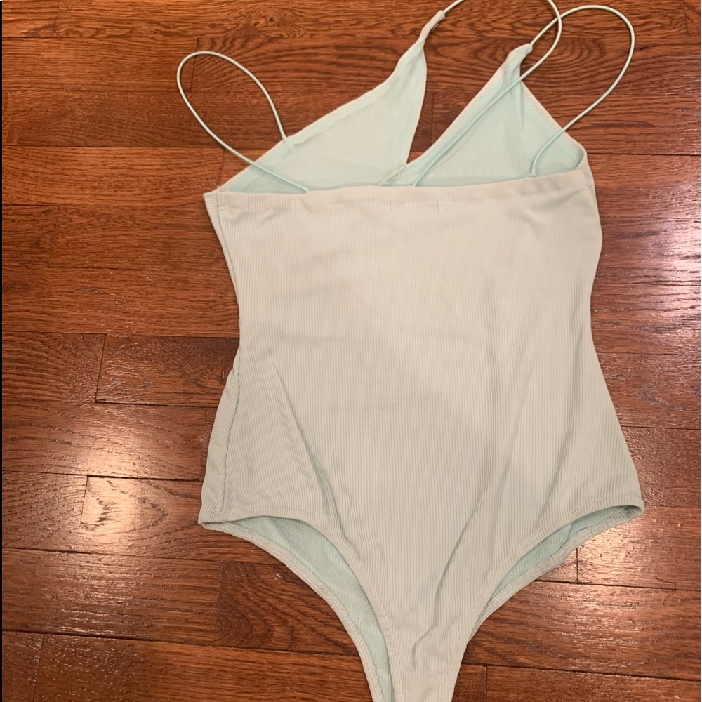 Skylar Rose blue bodysuit